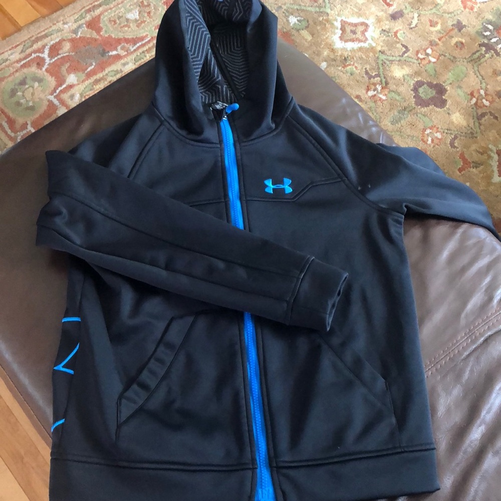 Under armor boys hoodie full zip